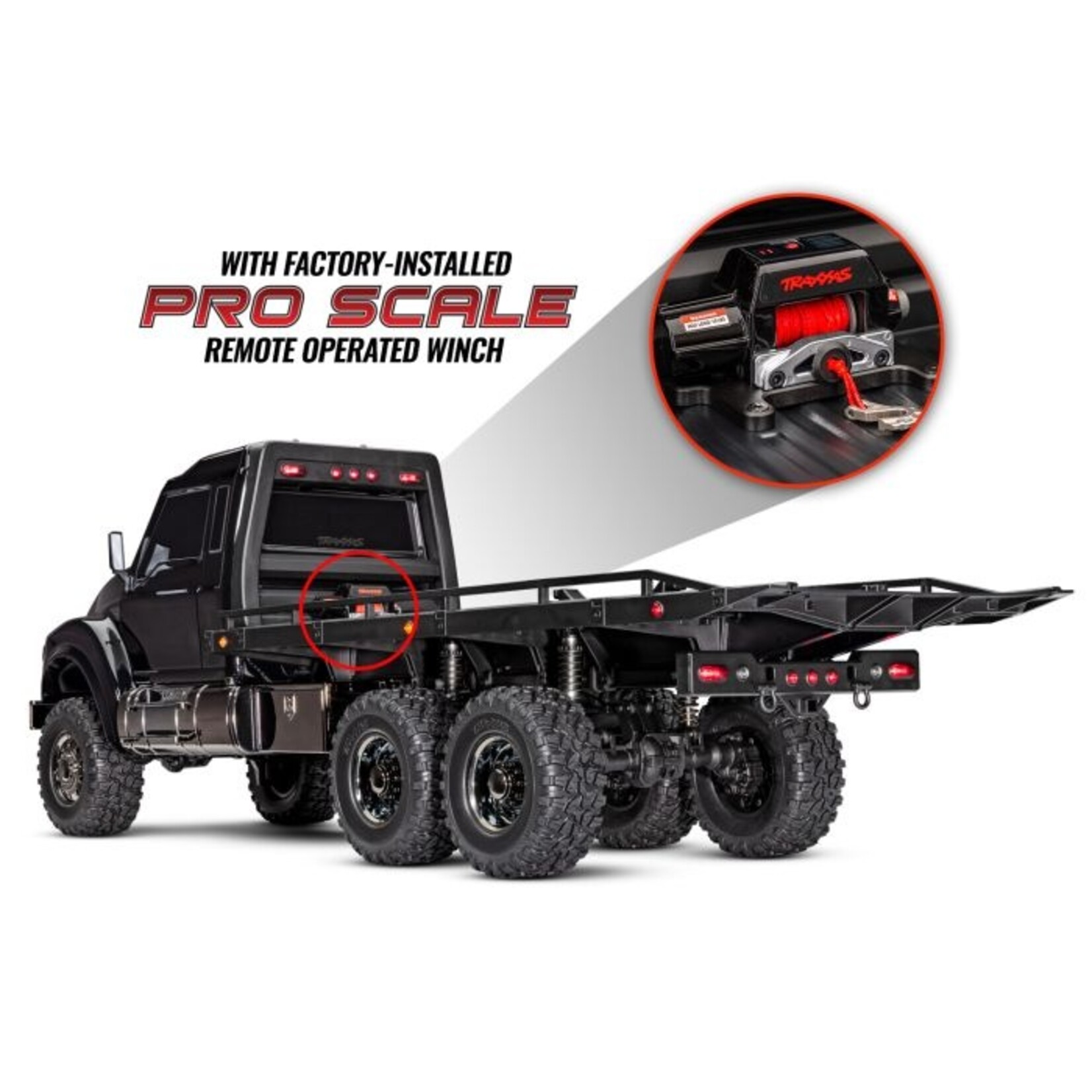 Traxxas TRX-6® Ultimate RC Hauler and Pro Scale® Winch