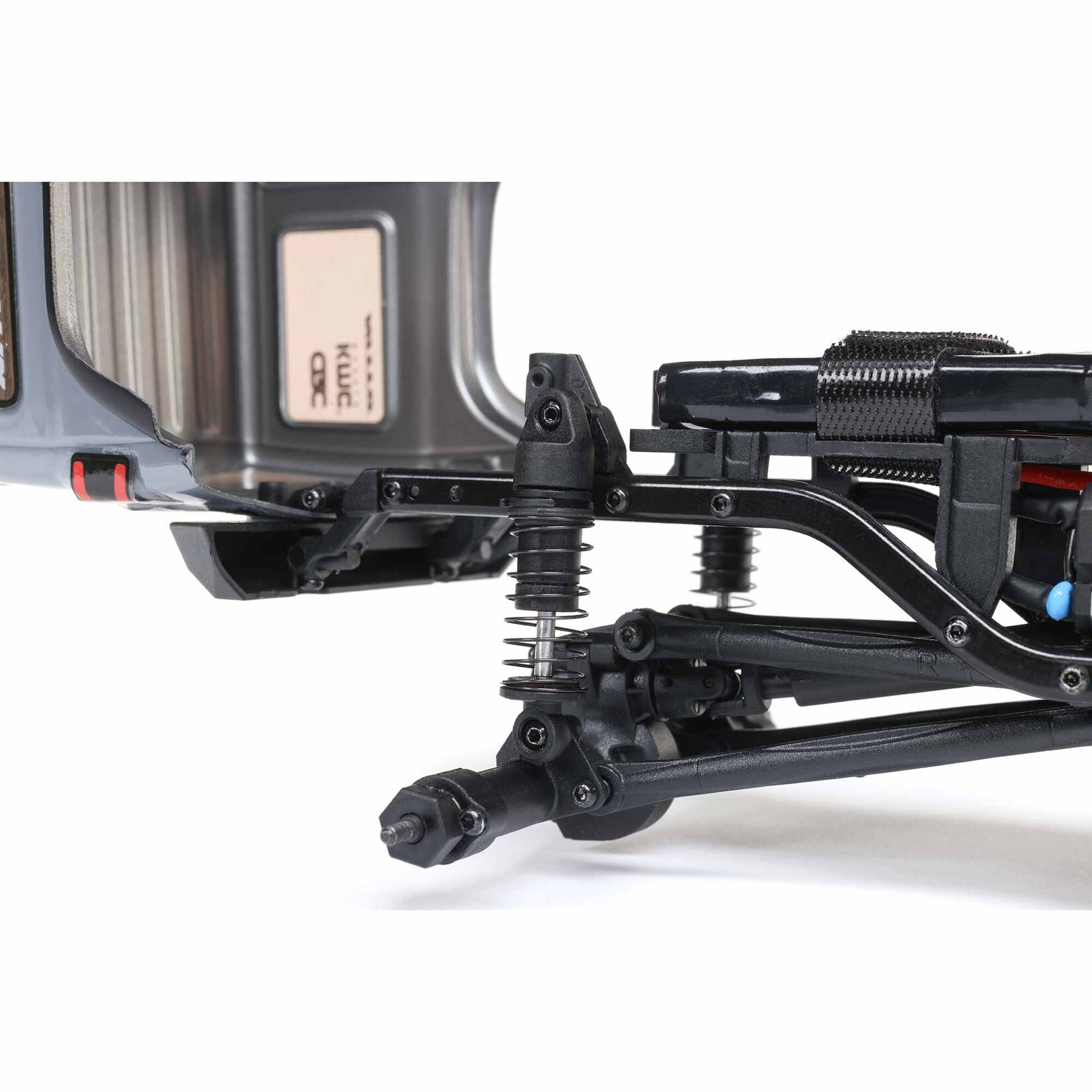 Axial 1/24 SCX24 Jeep Wrangler JLU 4X4 Rock Crawler Brushed RTR, Gray