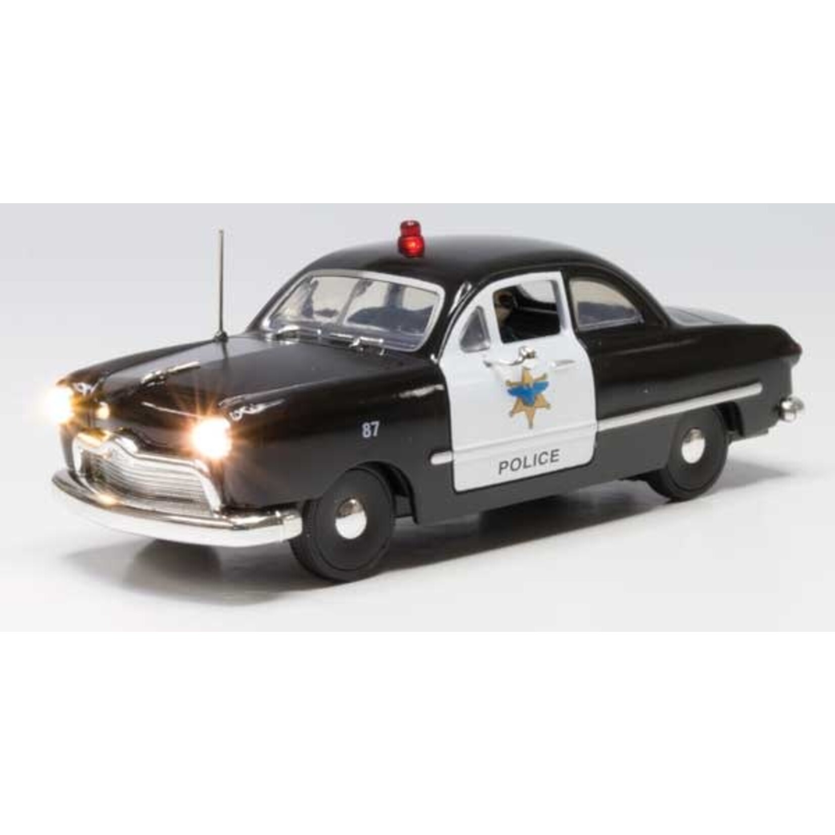 Woodland Scenics O Police Car - Just Plug(R) Lighted Vehicle