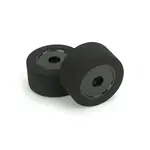 1/10 Foam Custom Works Dirt Oval Front Mount Tires, Purple (2)