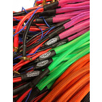 McAllister Racing 4mm to 4/5 bullet XL Charge Cables 36" - RED