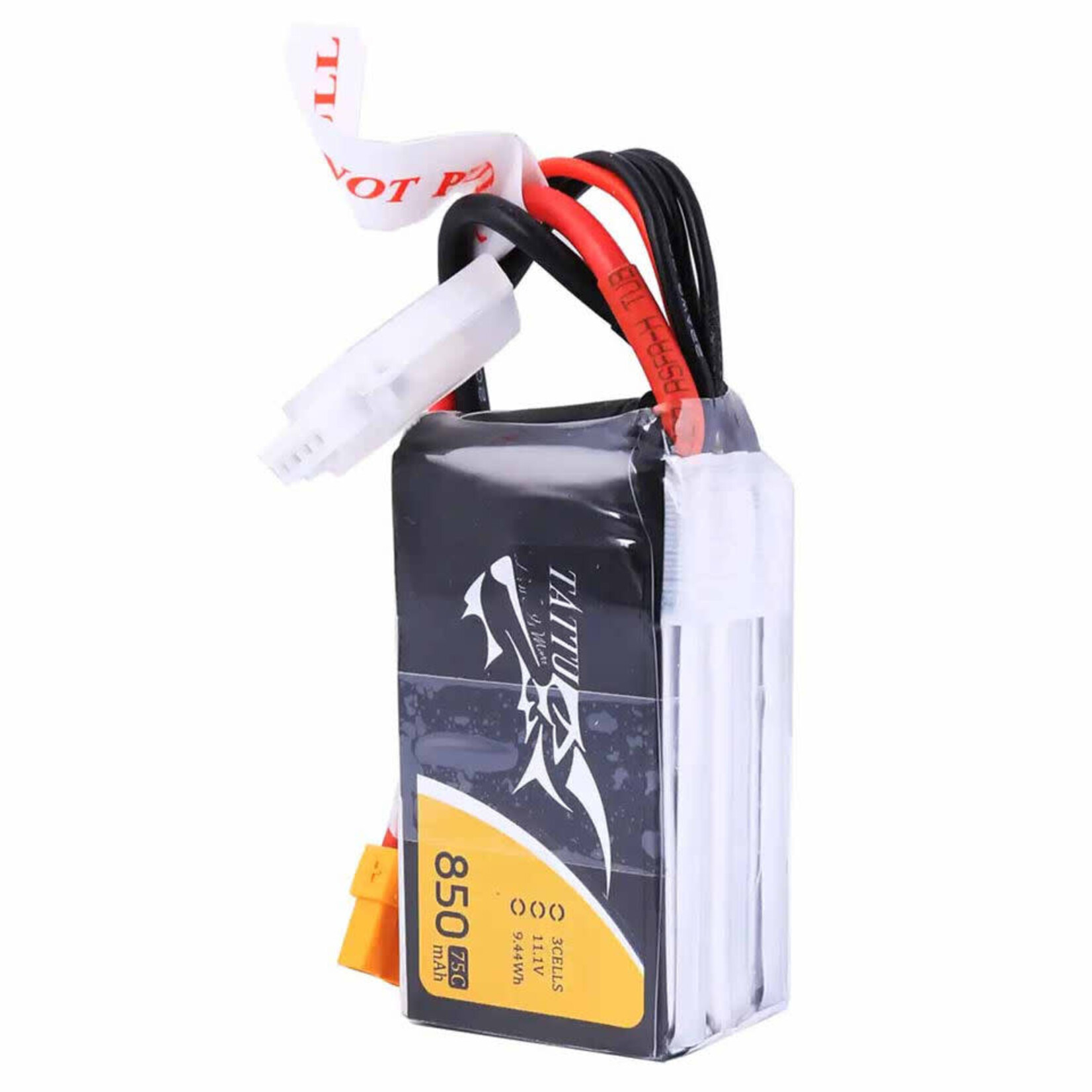 Tattu 3S LiPo 75C 11.1V 850mAh