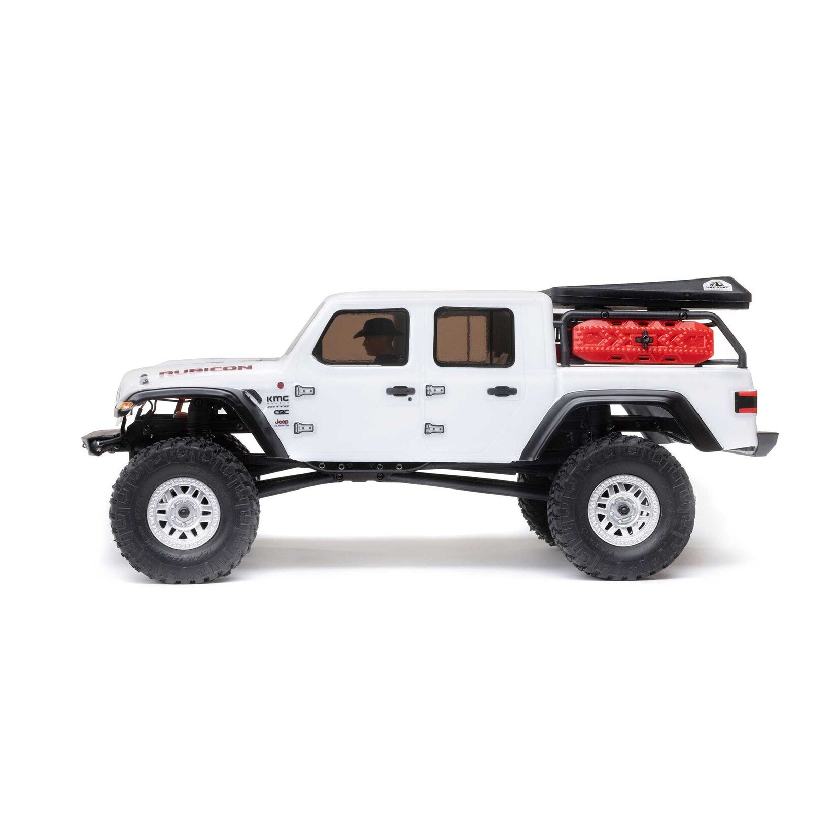 Axial 1/24 SCX24 Jeep JT Gladiator 4WD Rock Crawler Brushed RTR, White