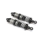 Team Losi Racing (TLR) Aluminum Front Shock Set Complete: Mini-B, BL