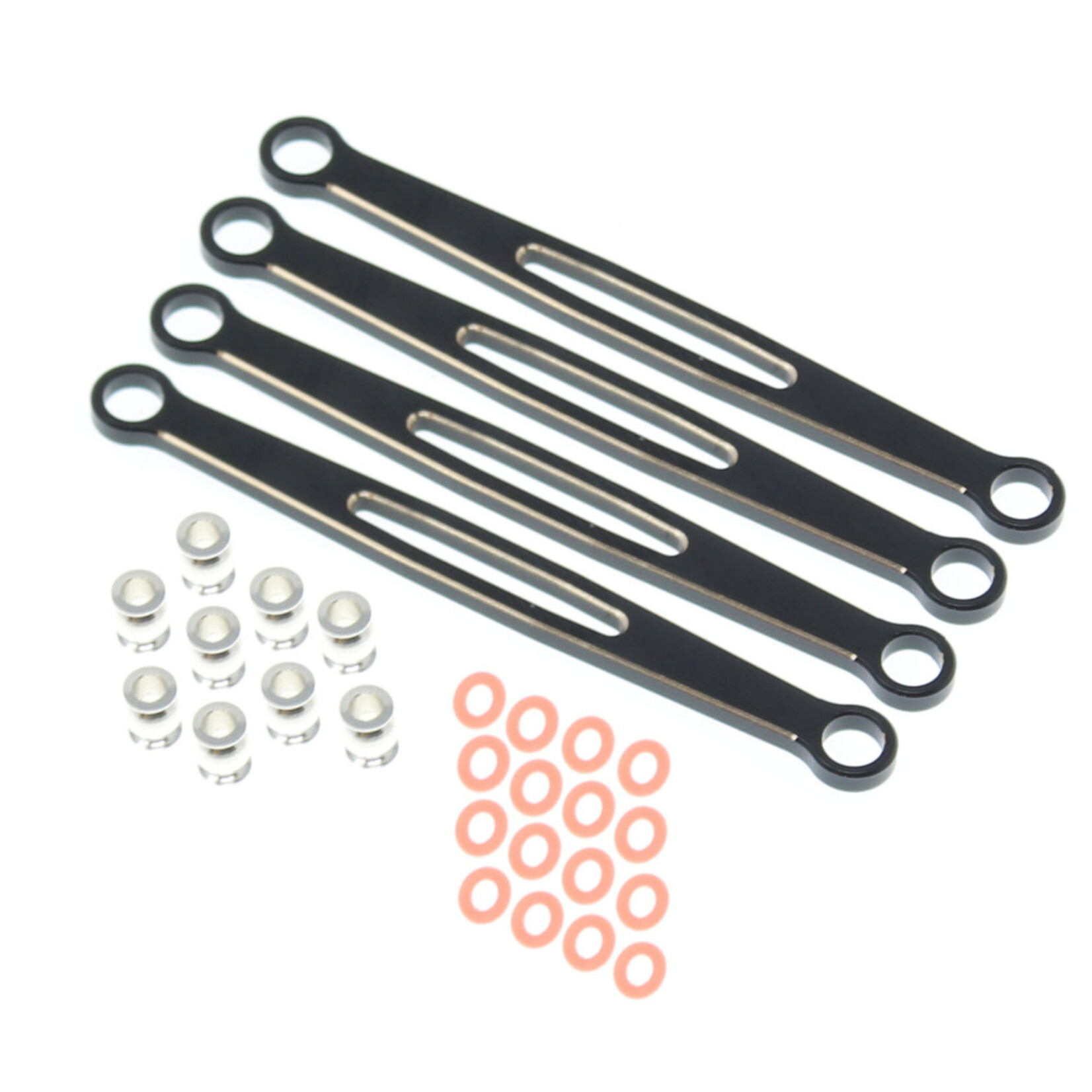 Redcat Racing Rear Links (Brass)(Black)(4pcs)