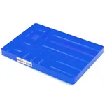 Ernst Manufacturing 10 Compartment Organizer Tray (Blue) (11x16")