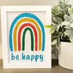 Addison Lane Designs Be Happy Rainbow Diamond Art Kit