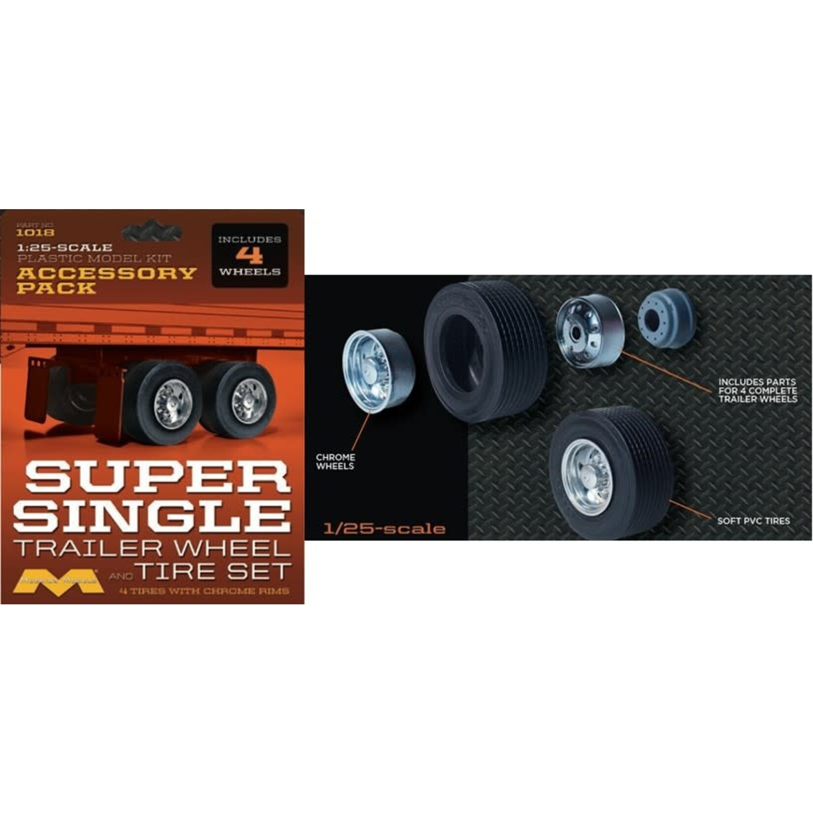 Moebius Super Single Trailer wheel/tire