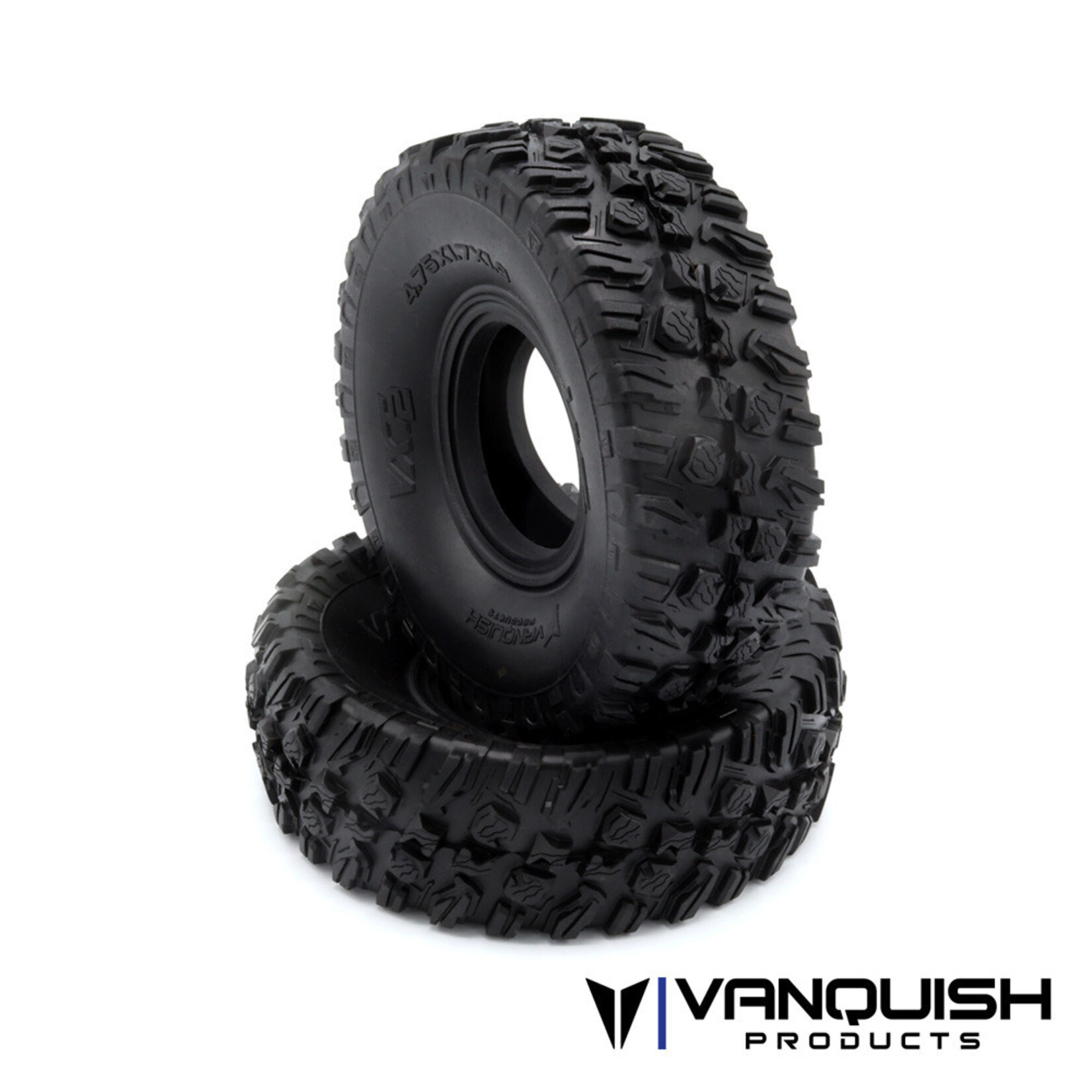 Vanquish Products VXT2 1.9" Rock Crawler Tires (2) (Red)