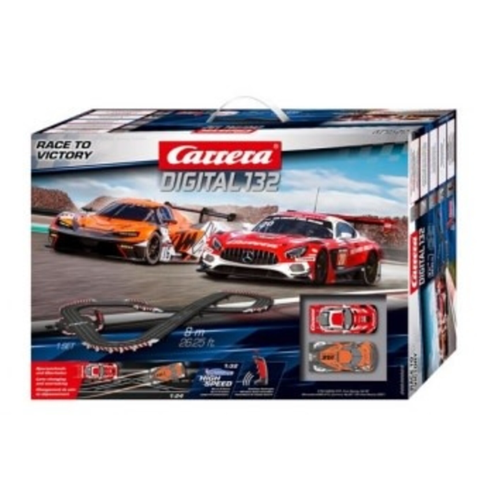 Carrera Race to Victory Set, Digital 132 w/Lights and Wireless