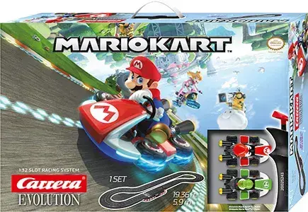 Carrera Evolution マリオカート 1/32 アナログスロットカー Mario Kart - Evolution 1/32 Car 1/24 Track - Get A Hobby