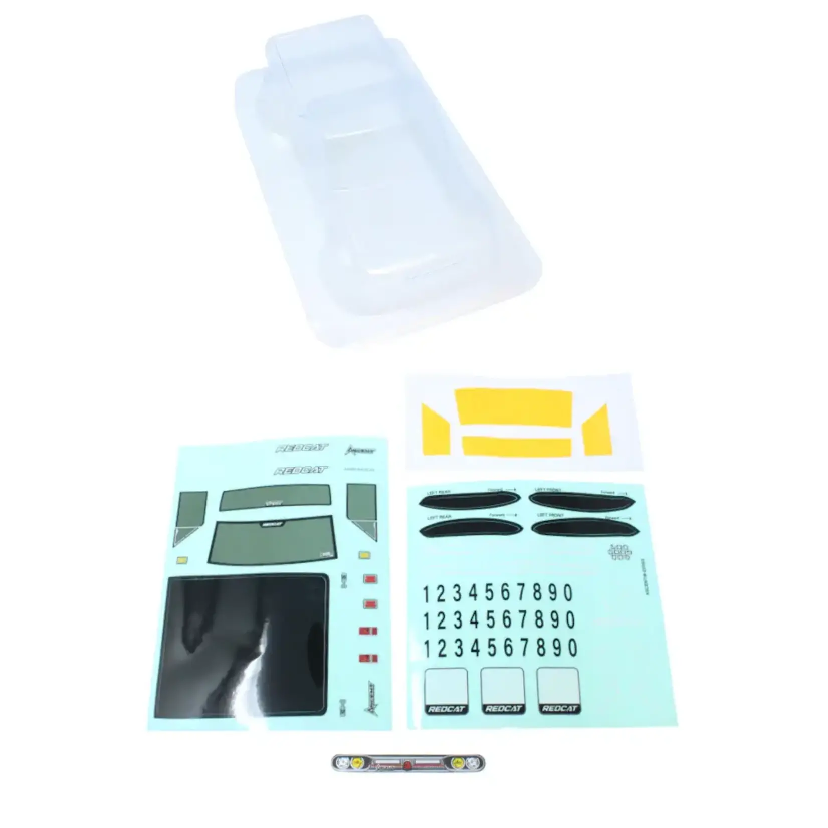 Redcat Racing Ascent 18 Crawler Body (Clear)(1pc)