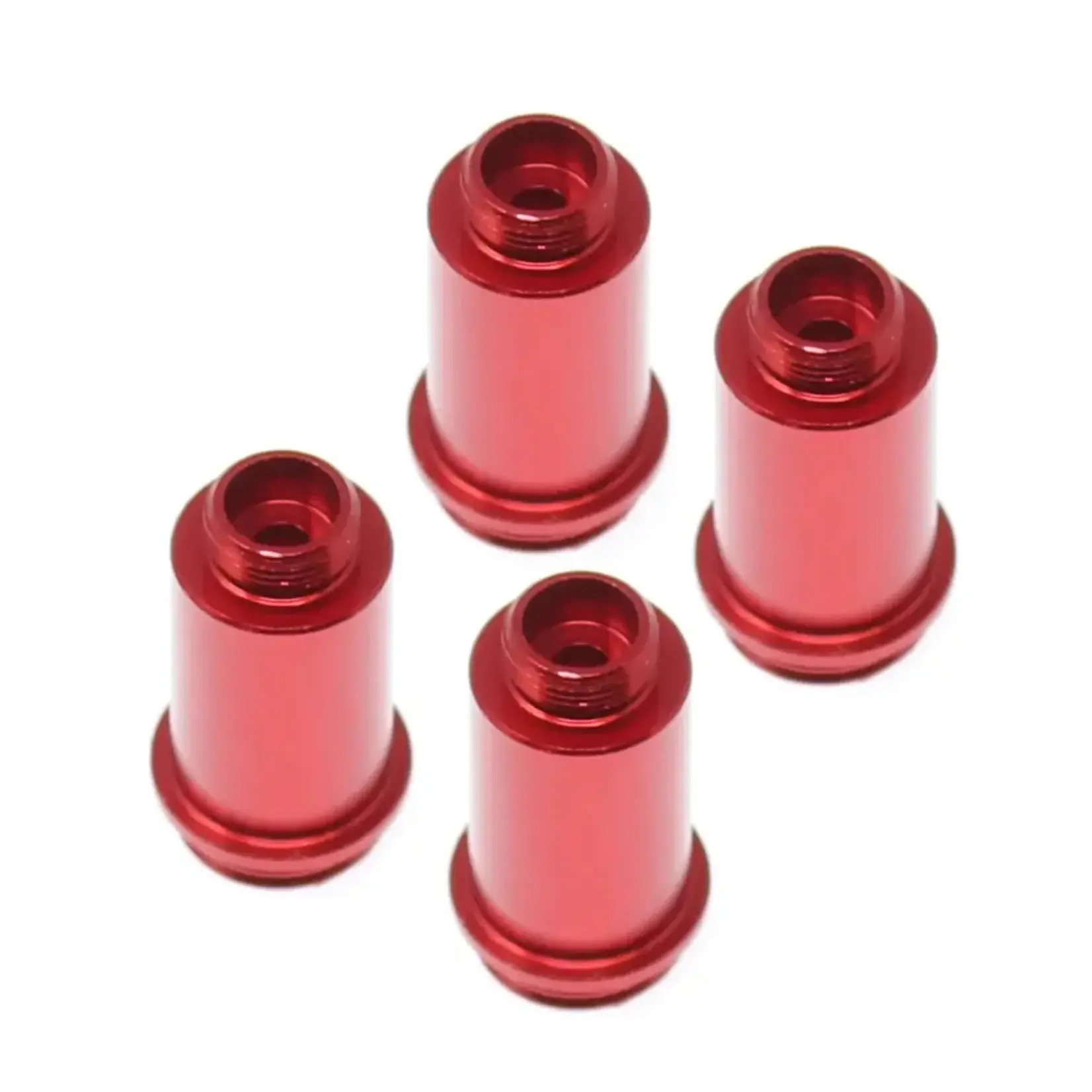 Redcat Racing Shock Bodies (Aluminum)(Red)(4pcs) - Ascent 18