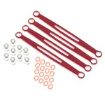 Redcat Racing Rear Links (Aluminum)(Red)(4pcs) - Ascent 18