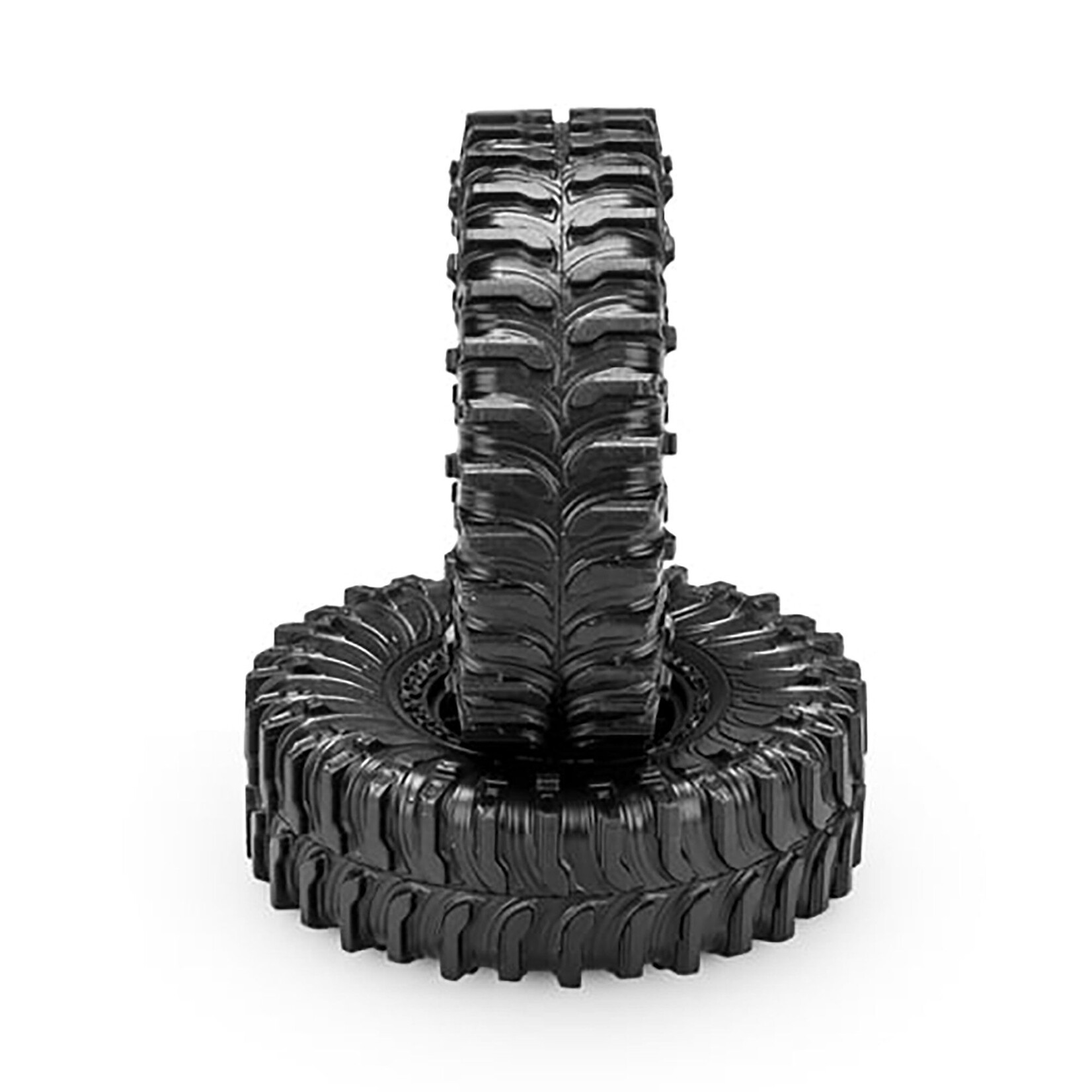 JConcepts 1/24 The Hold 1.0" Crawler Tires and Inserts, Green Compound (2)