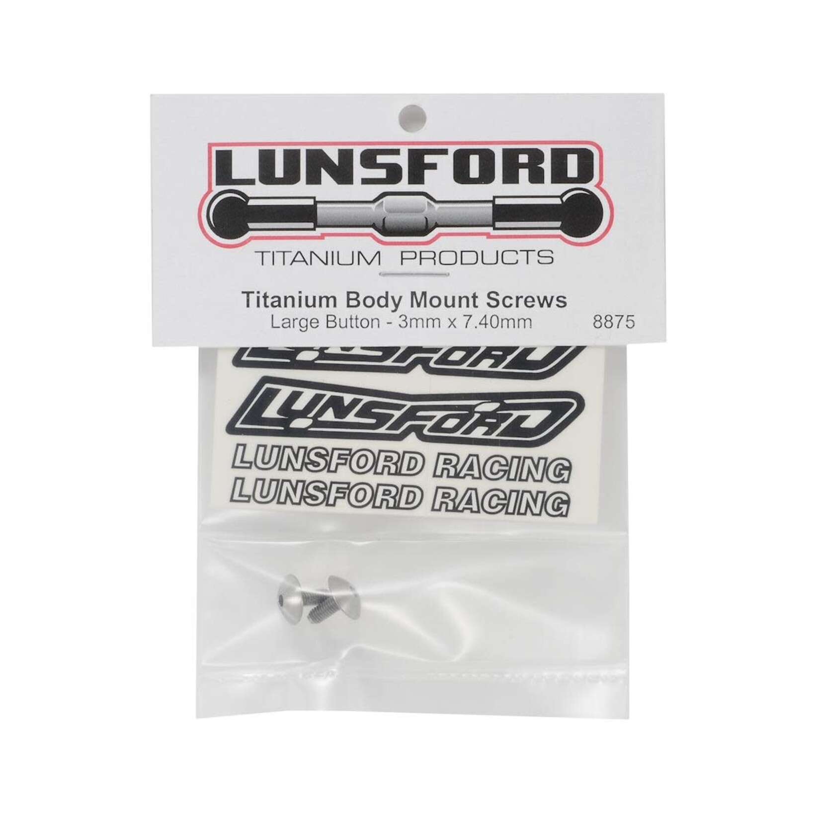 Lunsford Titanium Body Mount Screws (2)
