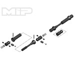 MIP - Moore's Ideal Products x-Duty Center Drive Kit, 11.4-12.3 IN Wheelbase