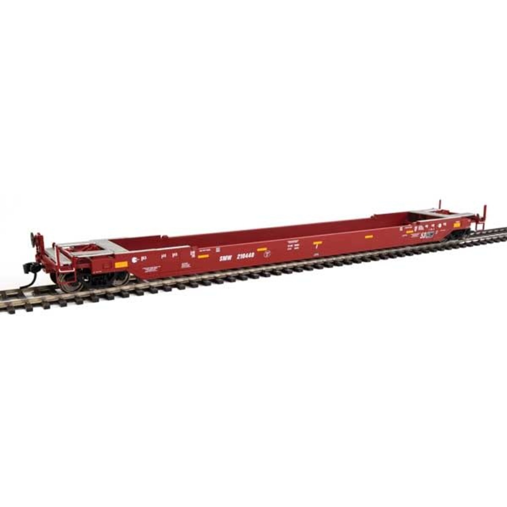Walthers Gunderson Rebuilt All-Purpose 53' Well Car - St. Mary's West #210440 (oxide, white)