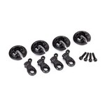 Traxxas Spring retainers, lower (captured) (4)/ 2.5x10 CS (4)
