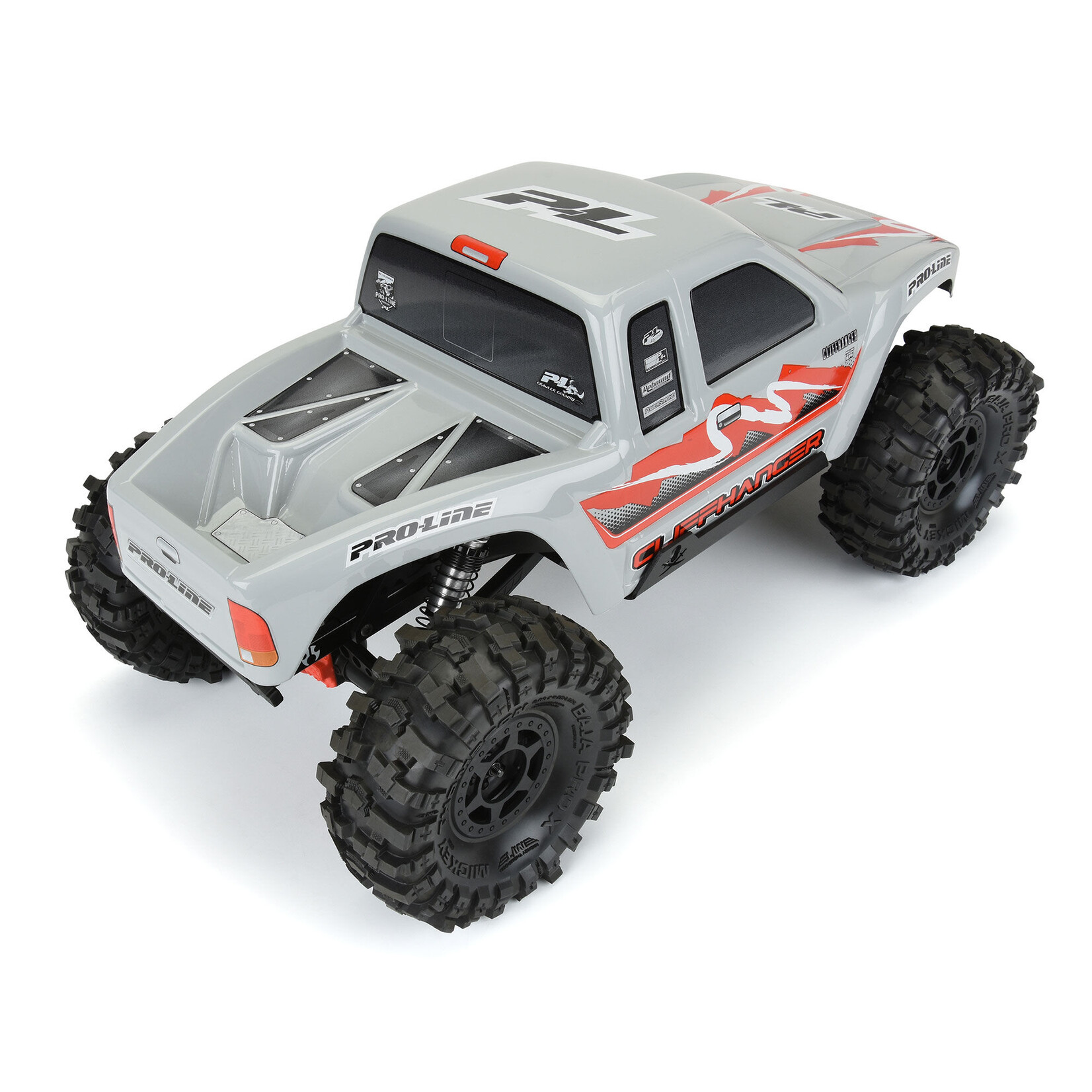 Pro-Line 1/10 Cliffhanger HP Tough-Color Gray Body 12.3” (313mm) WB Crawlers
