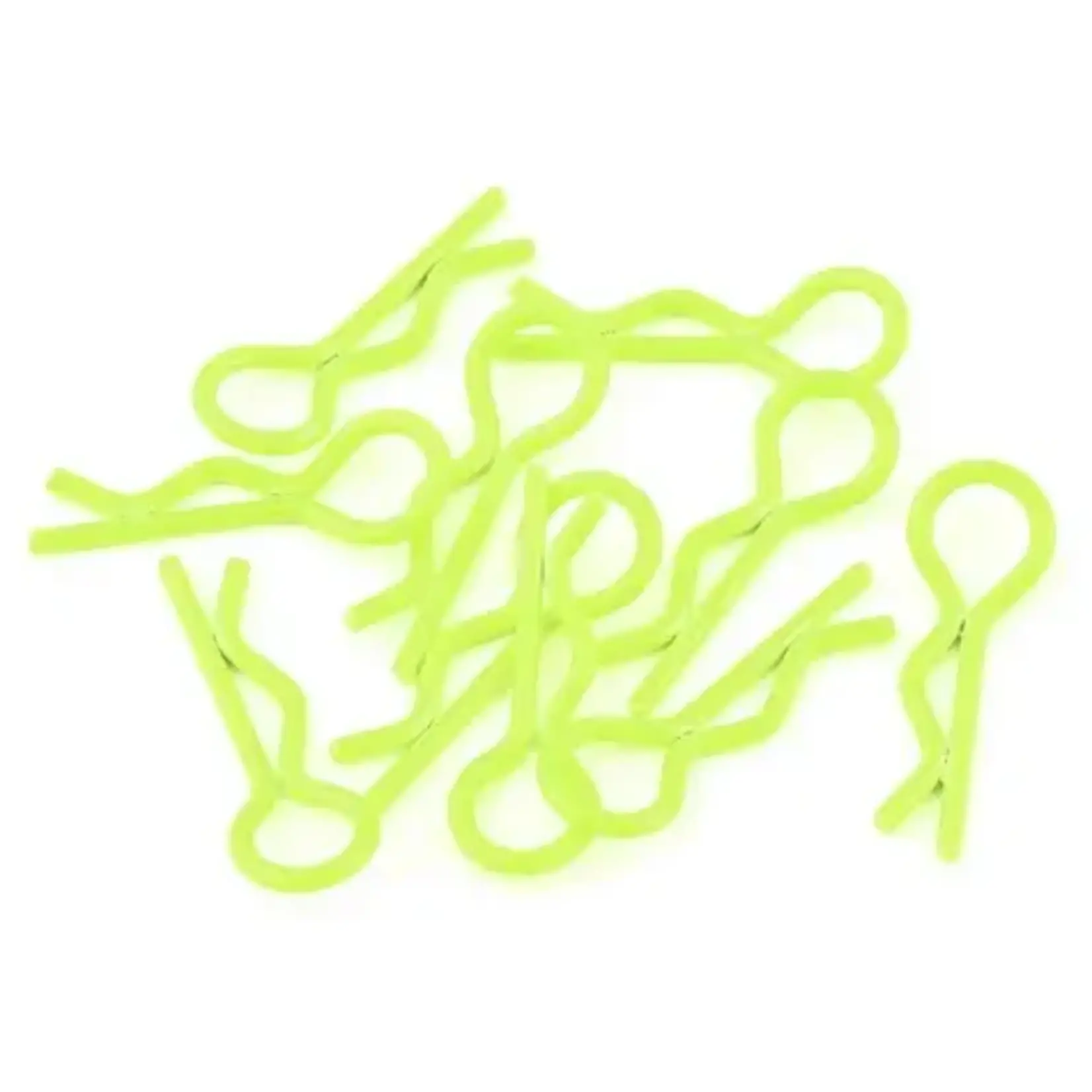 Yeah Racing Body Clips (Yellow) (10) (1/10 or 1/8 Scale)