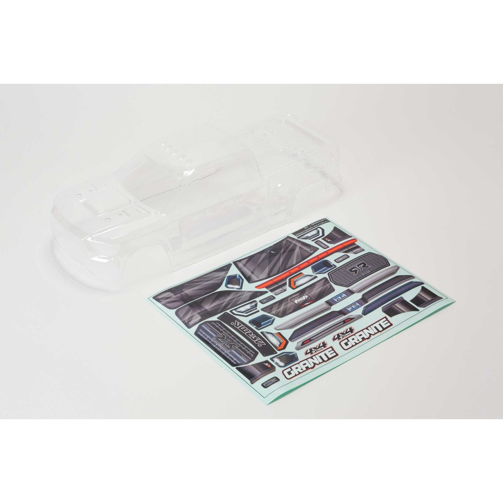 Arrma 1/10 GRANITE 4X4 Clear Body