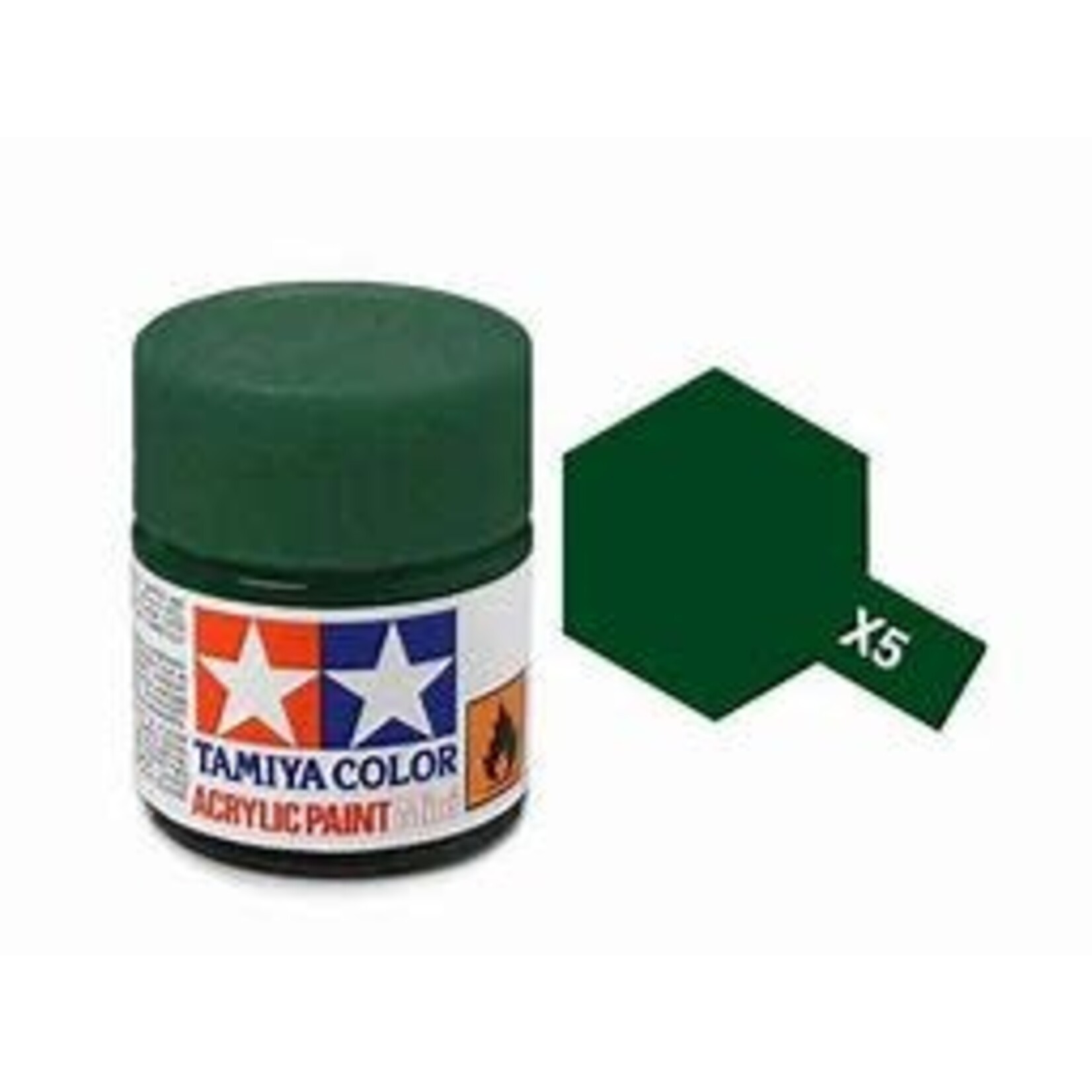 Tamiya Acrylic Mini X5, Green