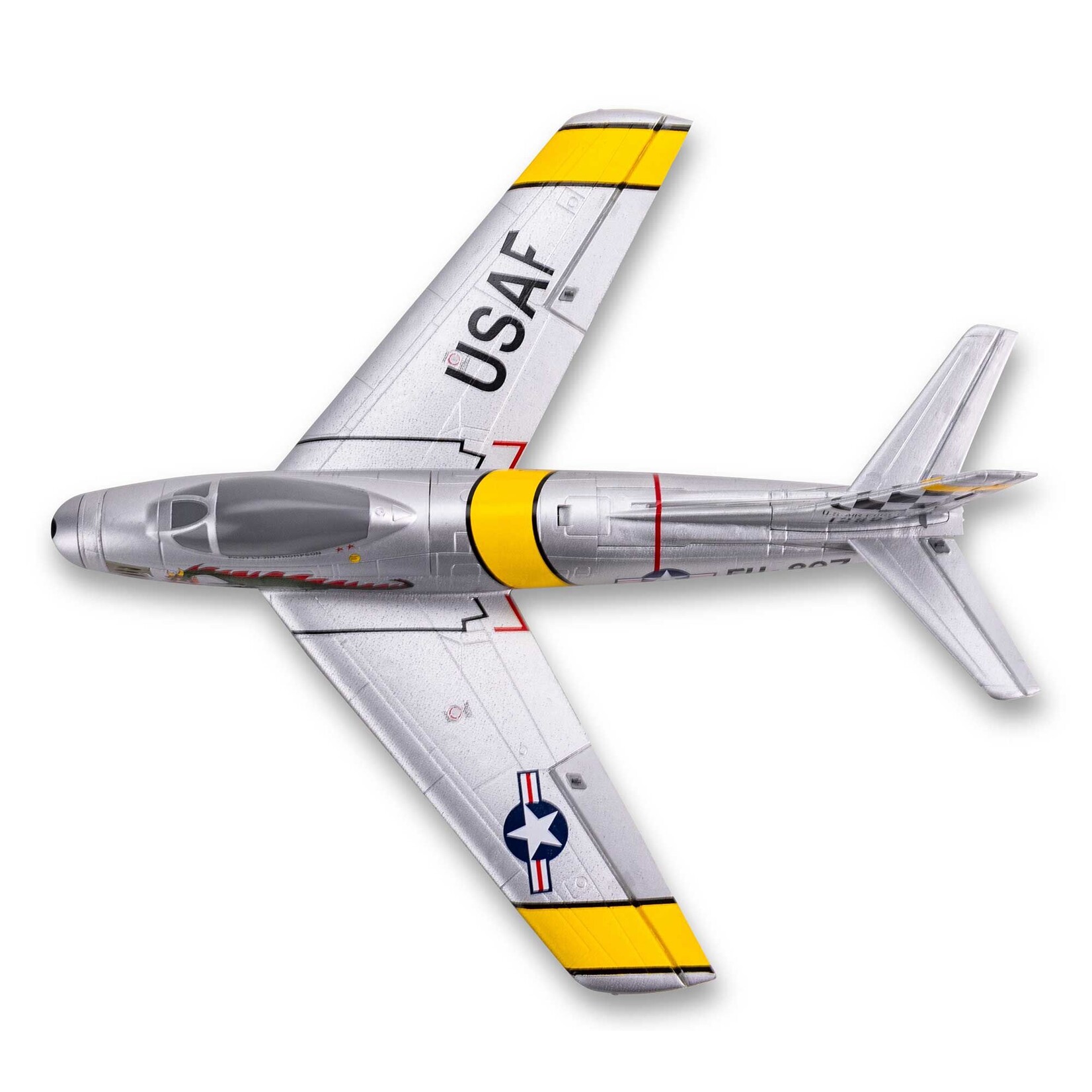 E-Flite UMX F-86 Sabre 30mm EDF Jet BNF Basic with AS3X and SAFE Select