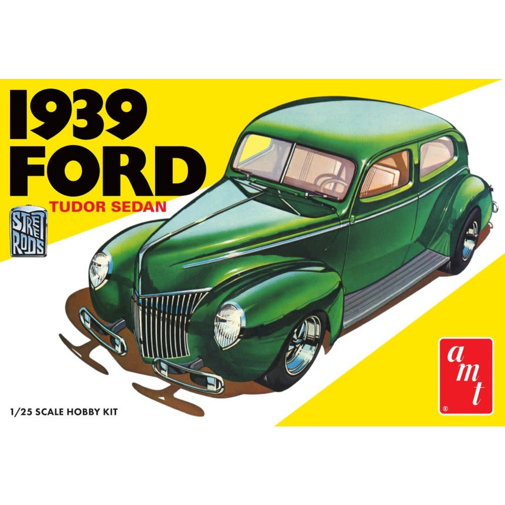 AMT 1/25 1939 Ford Tudor Sedan Street Rod