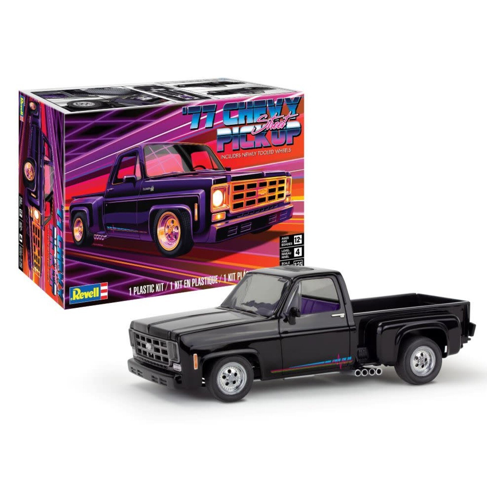 Revell-Monogram 1/25 1977 Chevy Street Pickup Truck