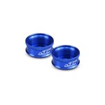 JConcepts Fin Aluminum VCS Shock Bottom Cap (Blue) (2)