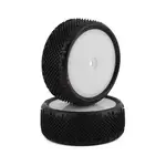 JConcepts Pin Swag 2.2" Pre-Mounted 4WD Front Buggy Tire (White) (2)