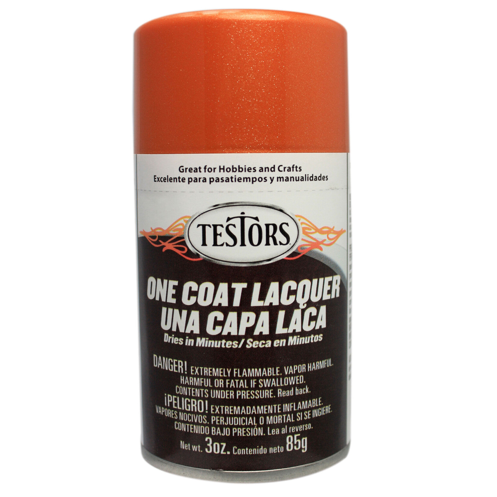 Testors One Coat, Fiery Orange, 3 oz