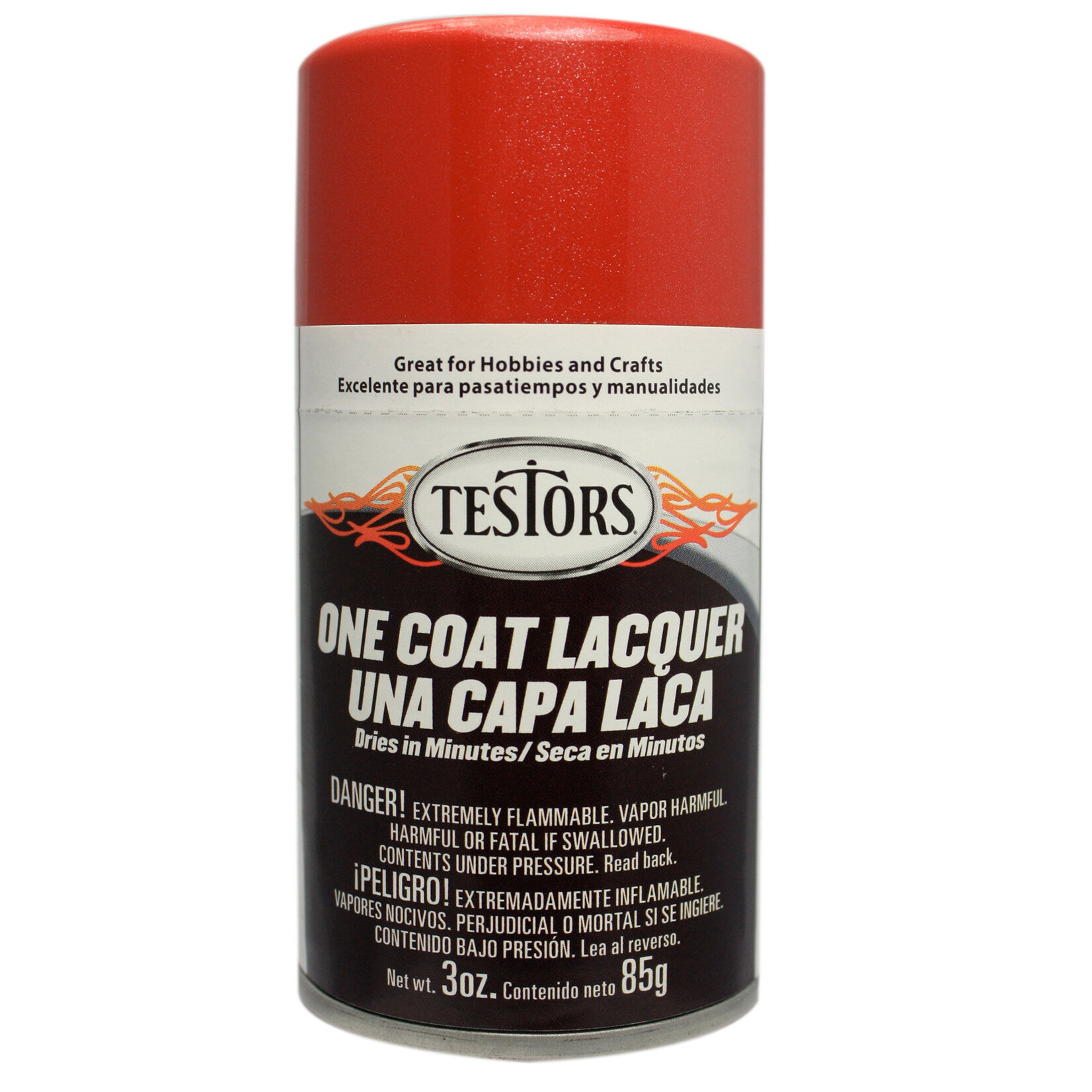 Testors One Coat, Revving Red, 3 oz