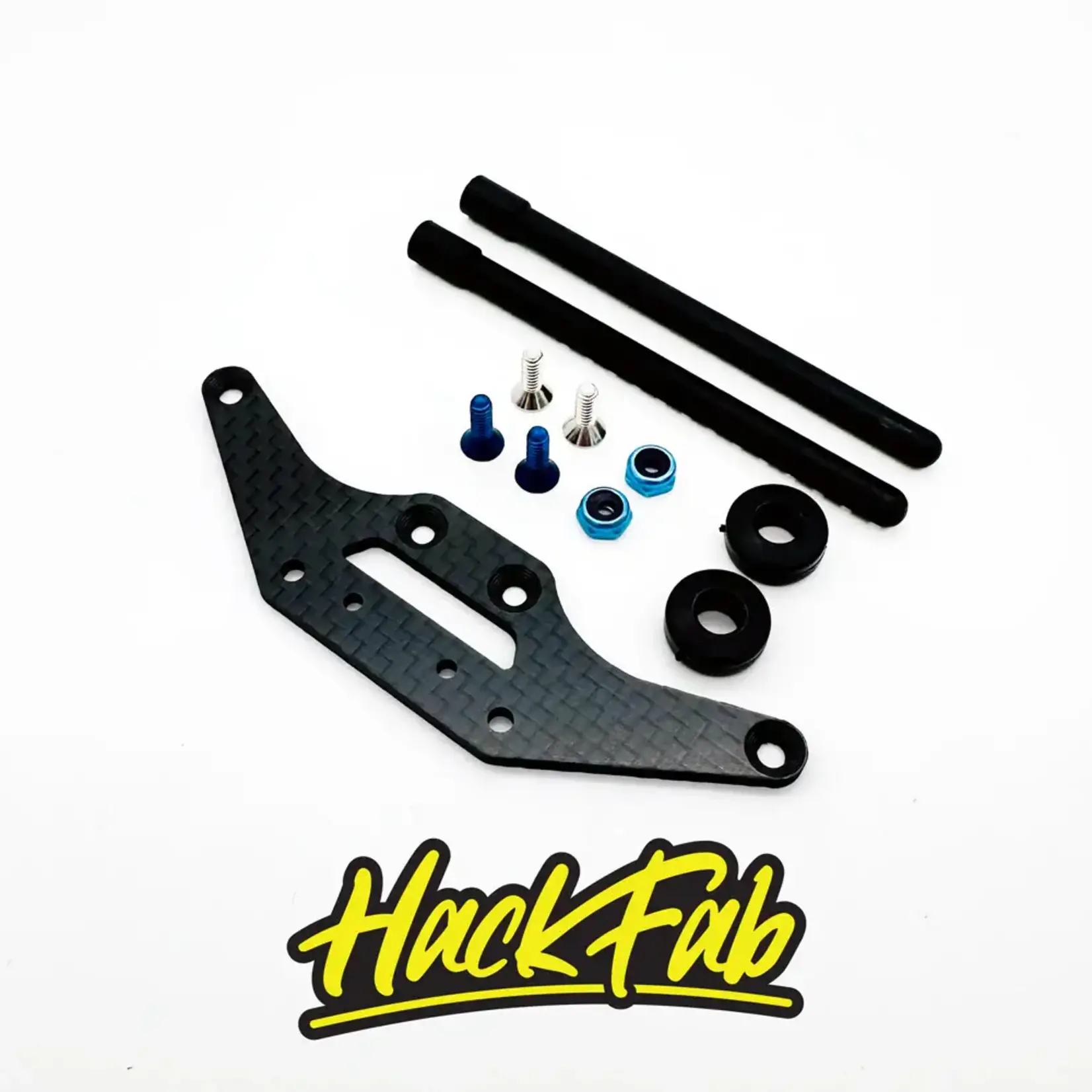 Hack Fab Mini Late Model/EDM V2.2 Rear Body Mount w/ 3" posts