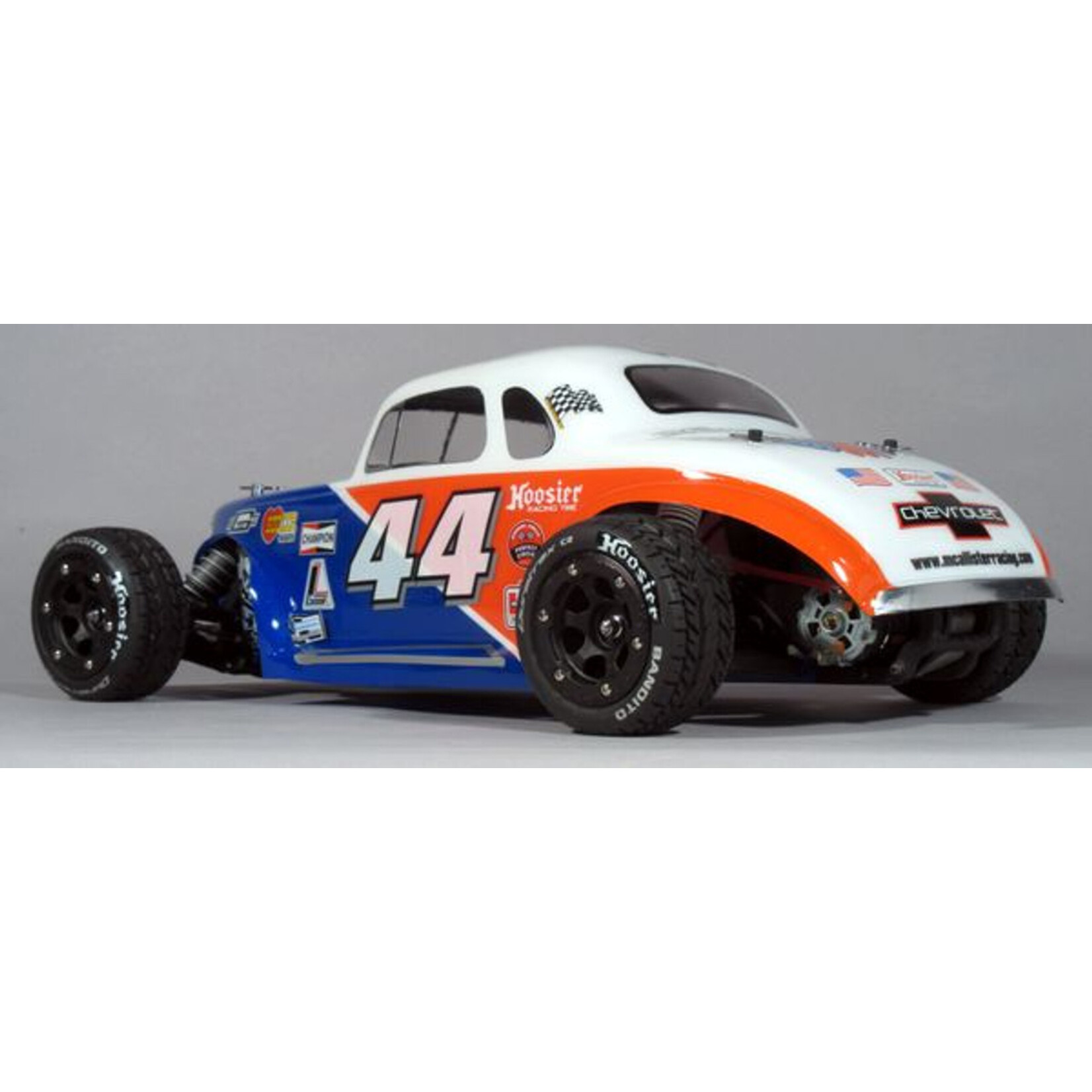 McAllister Racing 1/8 Ascot Modified with Decal Clear Body