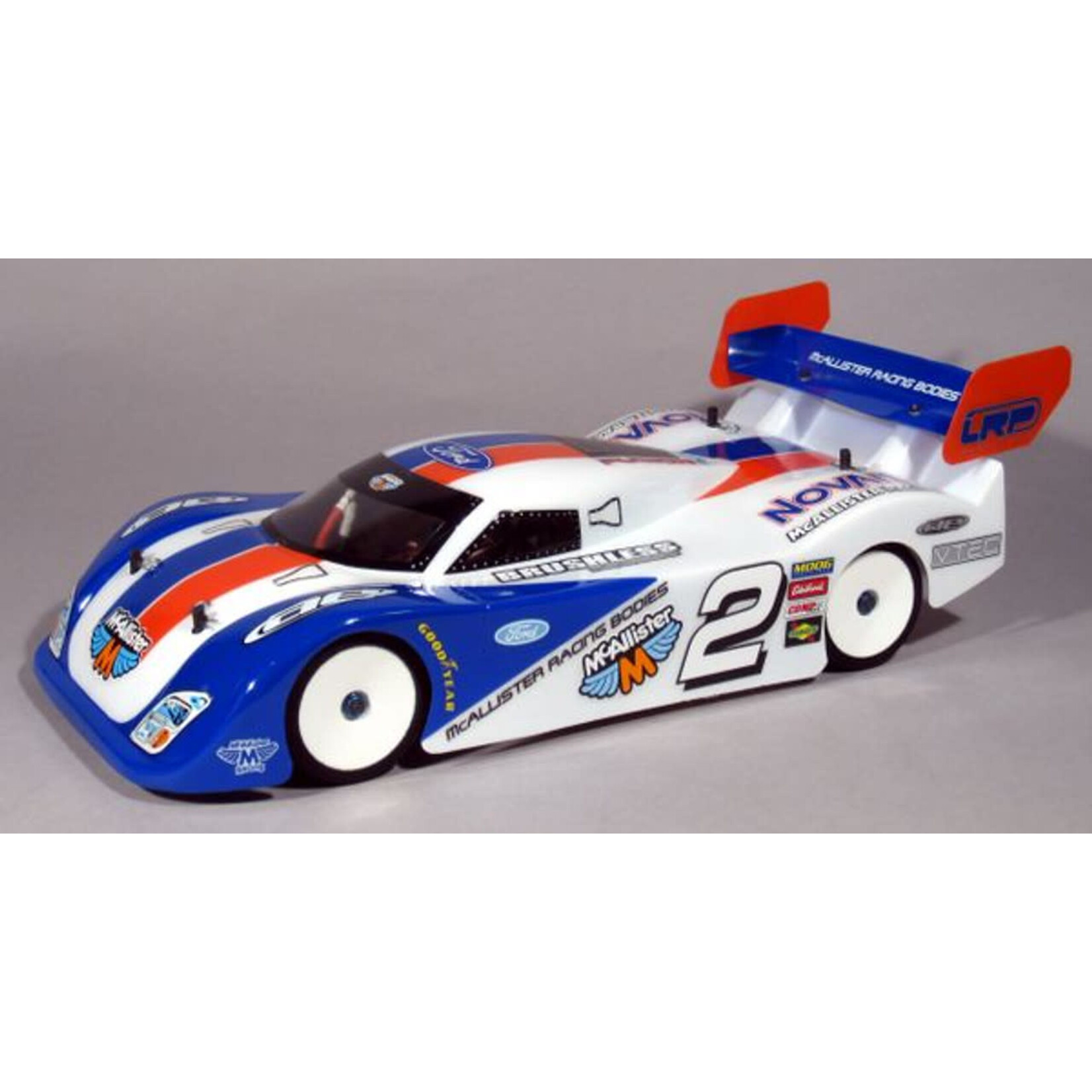 McAllister Racing McAllister 1/10 MXP Daytona Prototyped 190mm w/ Decal