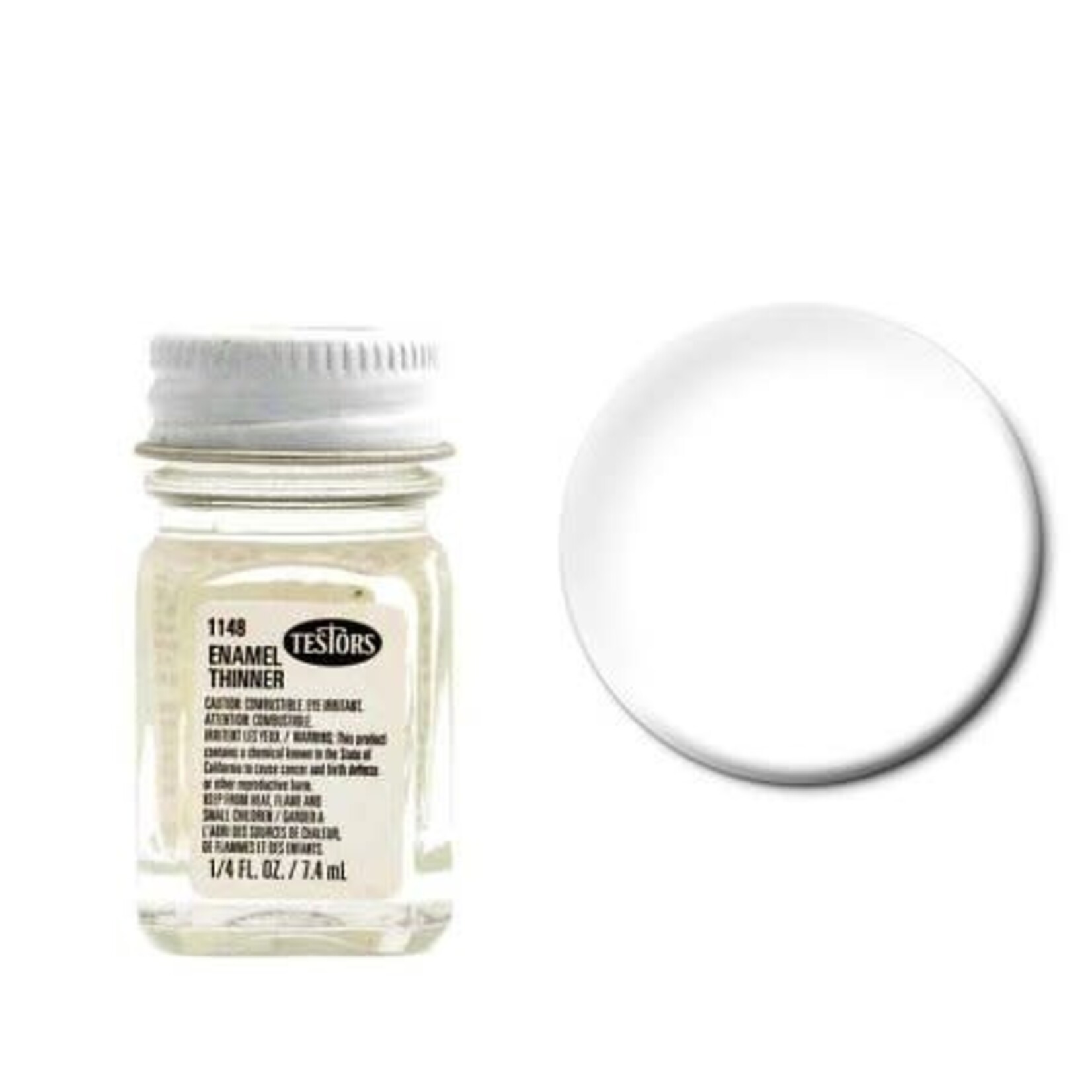 Testors Enamel 1/4oz Thinner