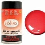 Testors Spray 3oz Gloss Bright Red