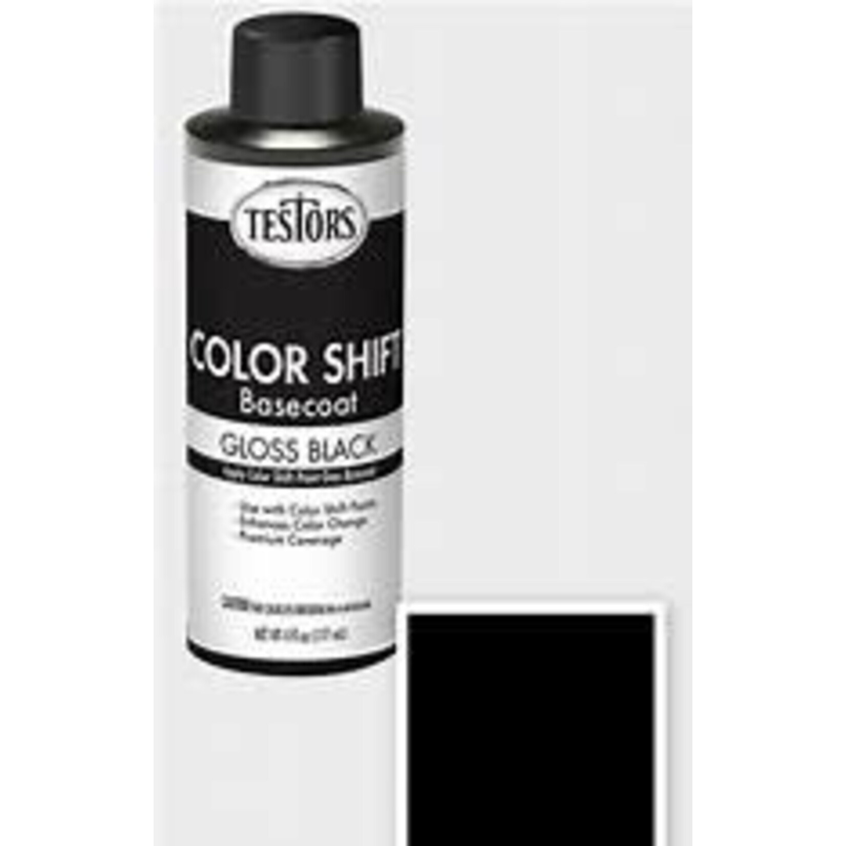 Testors Testors Color Shift, 4 oz, Black Basecoat