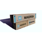 HO Undecorated20' Corrugated Containers