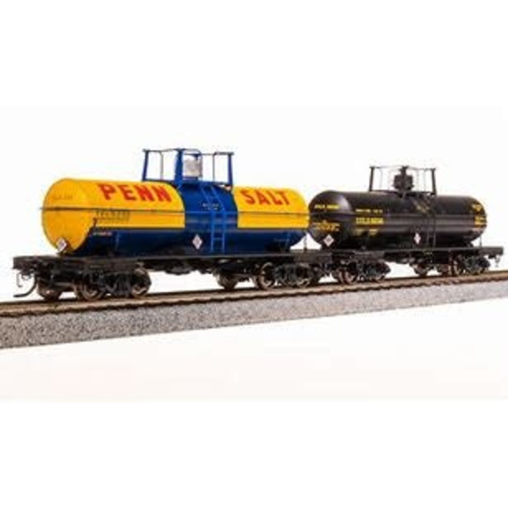 HO, 6000 Gallon Tank, 1950s C, UTLX, Penn Salt (2)