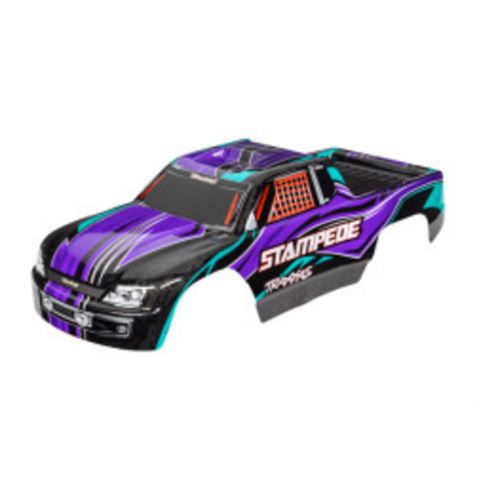 Traxxas Body, Stampede® (also fits Stampede® VXL), purple (painted, decals applied)