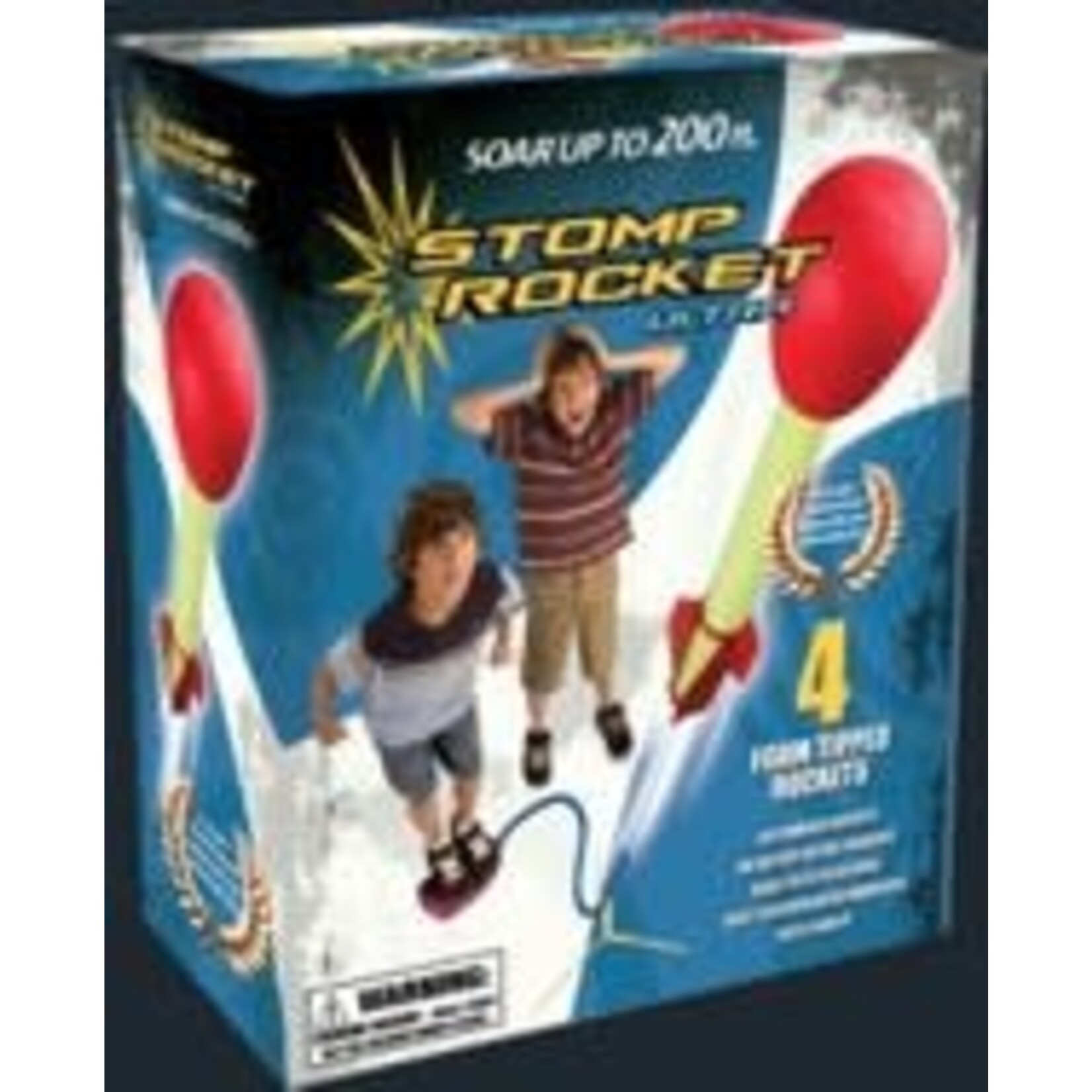 D&L Company Ultra Stomp Rocket Set (4 rockets, stand, stomp pad)