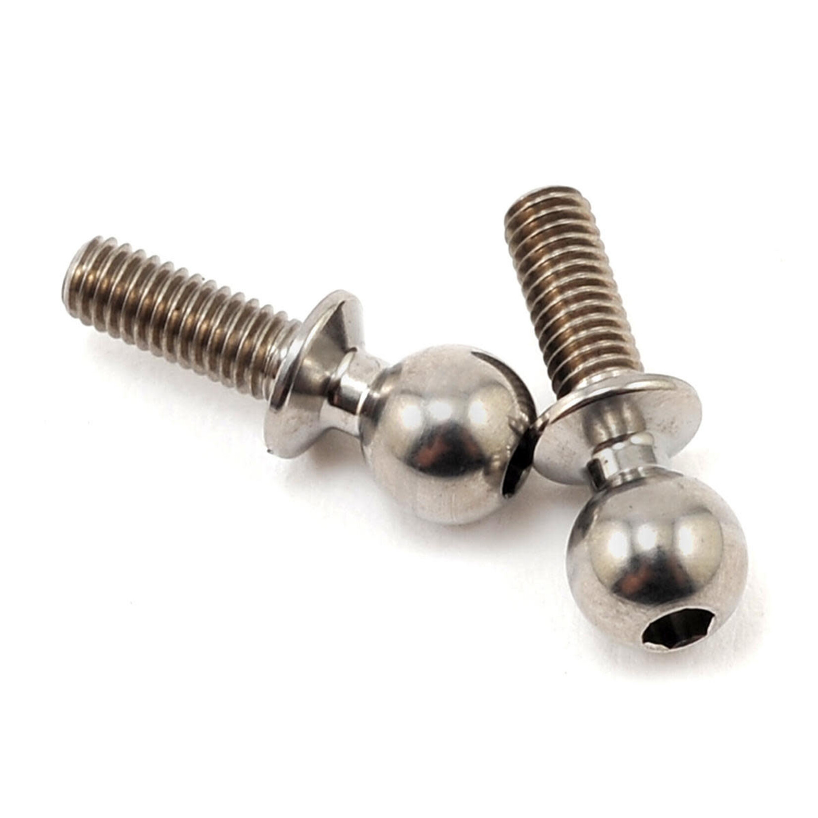 Team Associated 8mm Factory Team Heavy Duty Titanium Ball Stud Set (2)