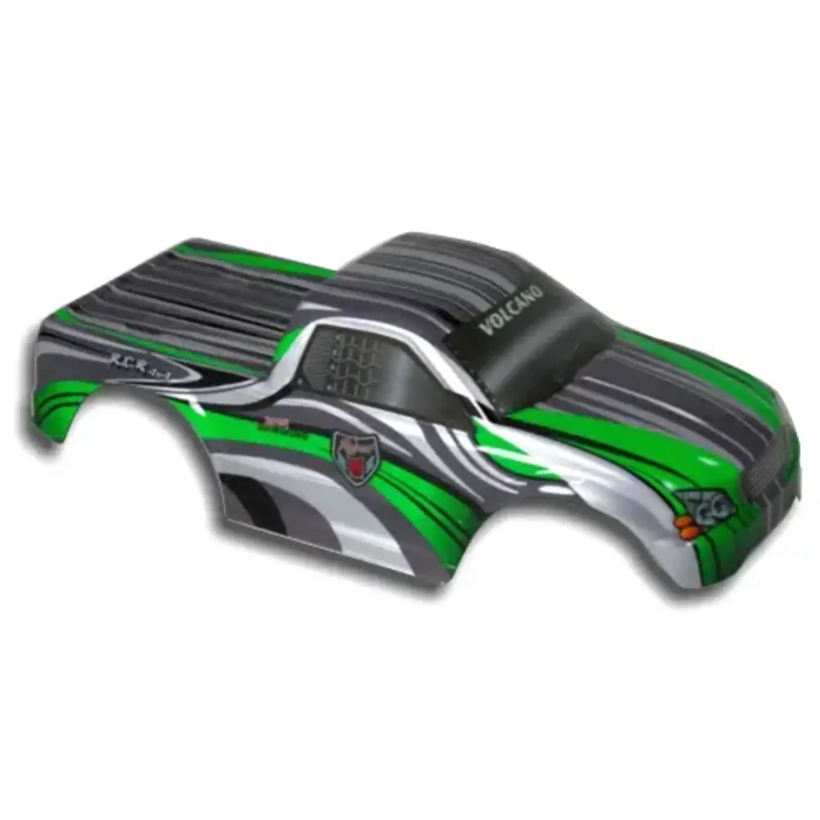 Redcat Racing 1/10th Truck Body(Green/White)(1pc)