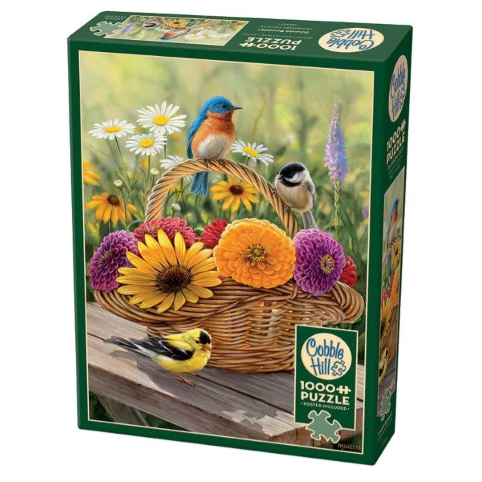 Cobble Hill Summer Bouquet (Flowers/Birds) (1000pc)