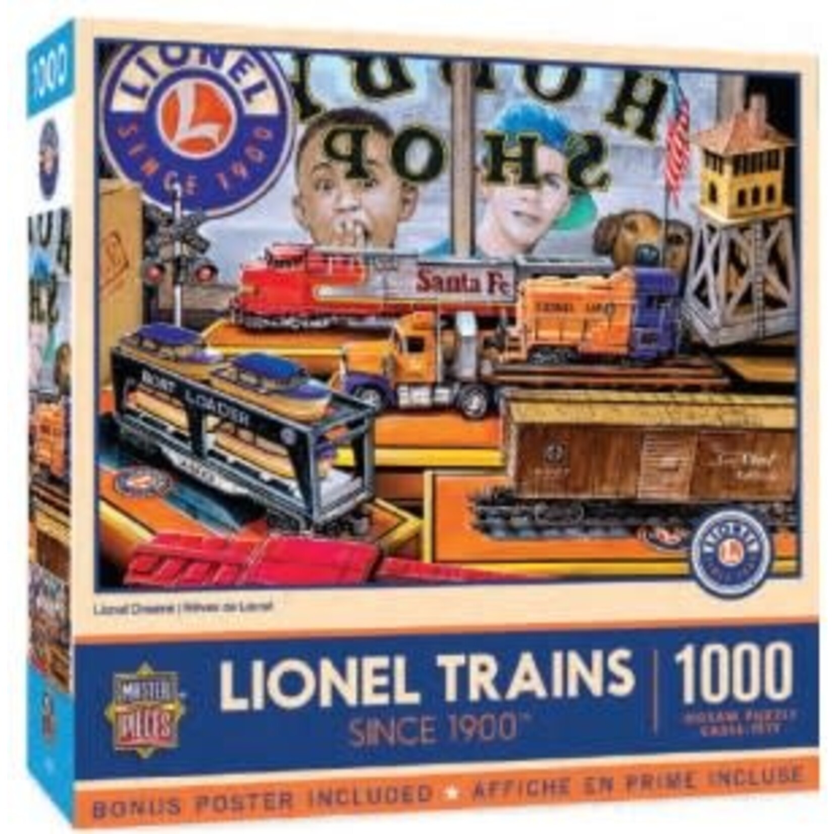 Master Pieces Lionel: Lionel Dreams Hobby Shop Puzzle (1000pc)