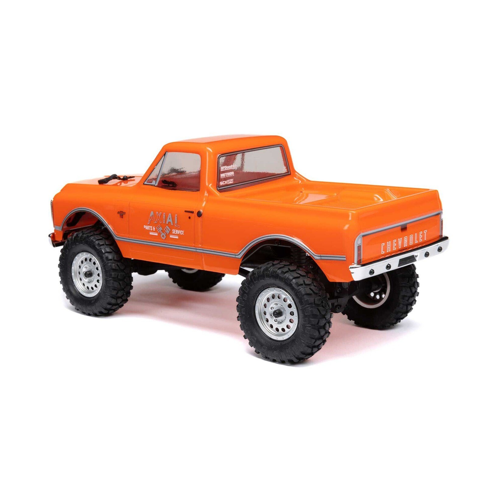 Axial 1/24 SCX24 1967 Chevrolet C10 4WD Brushed Truck RTR, Orange