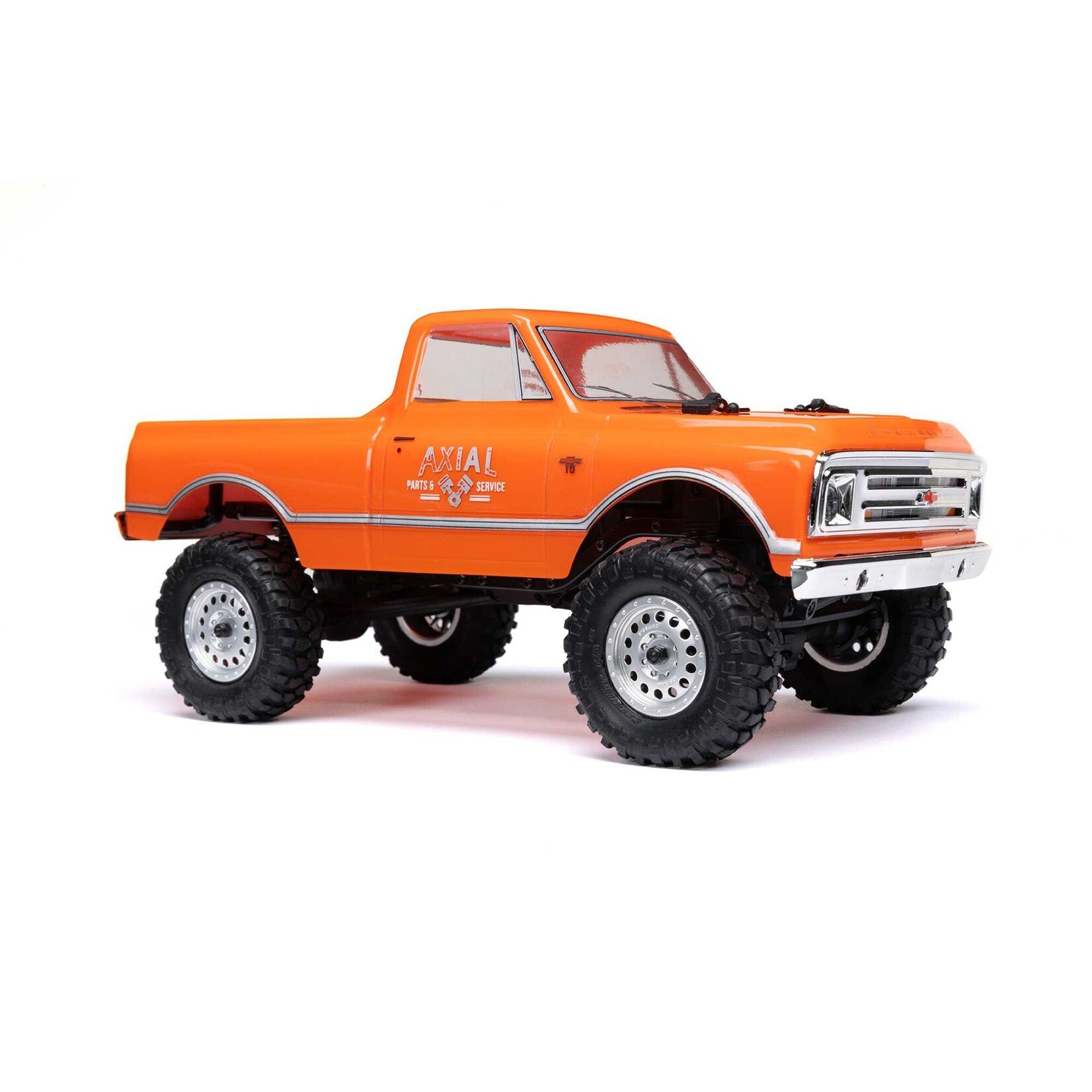 Axial 1/24 SCX24 1967 Chevrolet C10 4WD Brushed Truck RTR, Orange